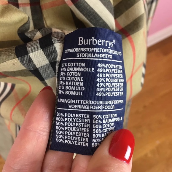 Burberry classsic VTG khaki trench coat jacket - Picture 6 of 8